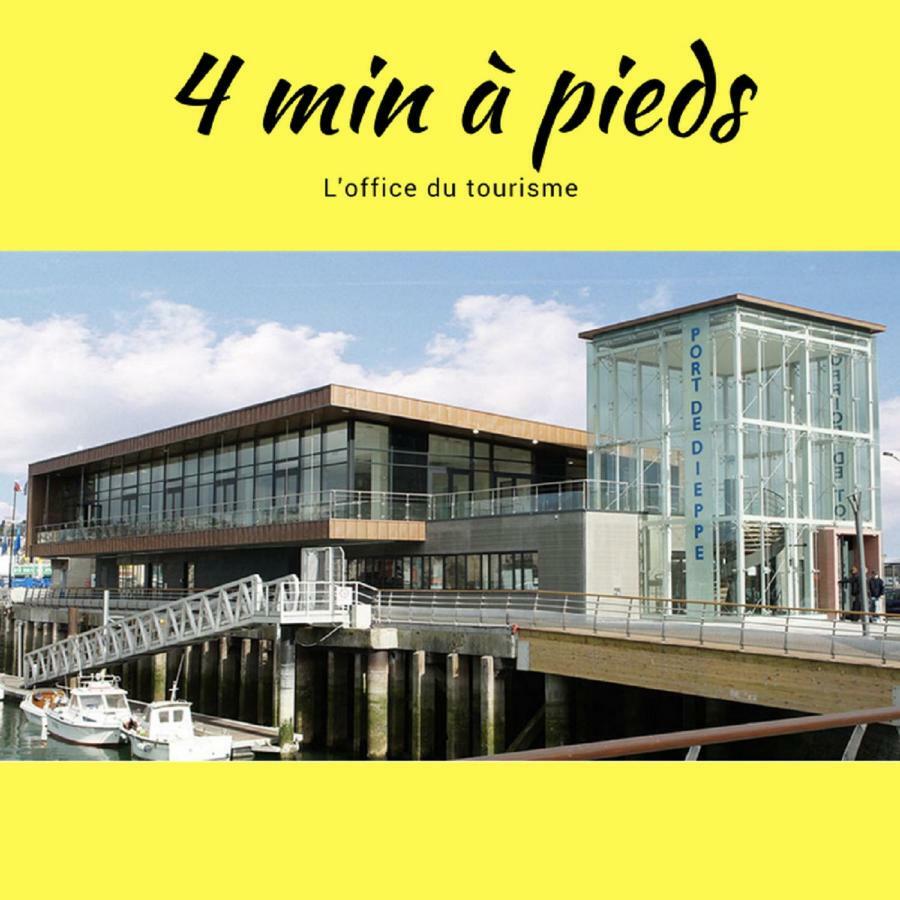 L'Etablissement La Plage A 2 Pas, Vous Propose 4 Appartements Neufs, Netflix, Lits Faits A Votre Arrivee, Serviettes De Toilette, Menage, Wifi, En Hyper Centre ,Plage A 100M, Box A Velos, Paiement 3 Fois Sans Frais, Prix Tout Compris Διέππη Εξωτερικό φωτογραφία