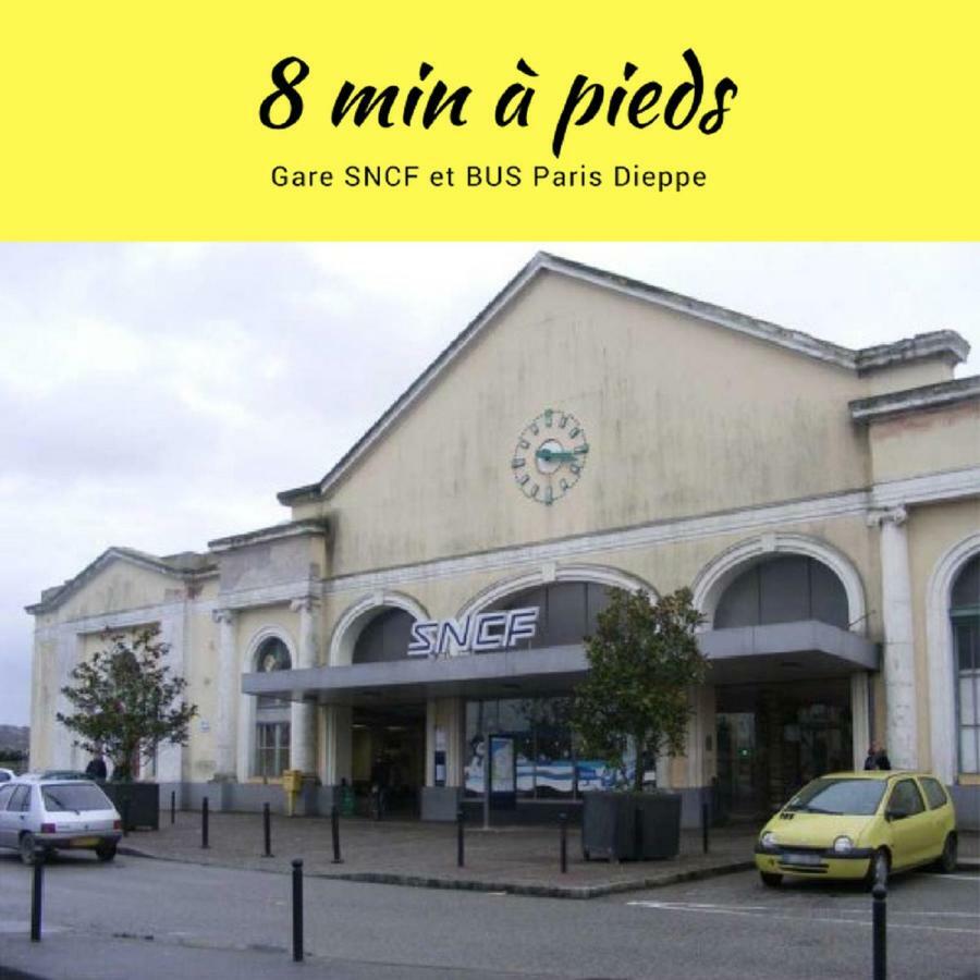 L'Etablissement La Plage A 2 Pas, Vous Propose 4 Appartements Neufs, Netflix, Lits Faits A Votre Arrivee, Serviettes De Toilette, Menage, Wifi, En Hyper Centre ,Plage A 100M, Box A Velos, Paiement 3 Fois Sans Frais, Prix Tout Compris Διέππη Εξωτερικό φωτογραφία